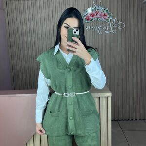 Conjunto de tricô